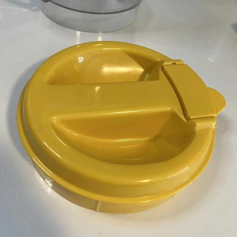 Mr Coffee Iced Tea Maker TM3.5 Replacement Pitcher Yellow Lid 3 Quart Plastic